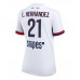 Paris Saint-Germain Lucas Hernandez #21 Bortedrakt Dame 2025-26 Korte ermer